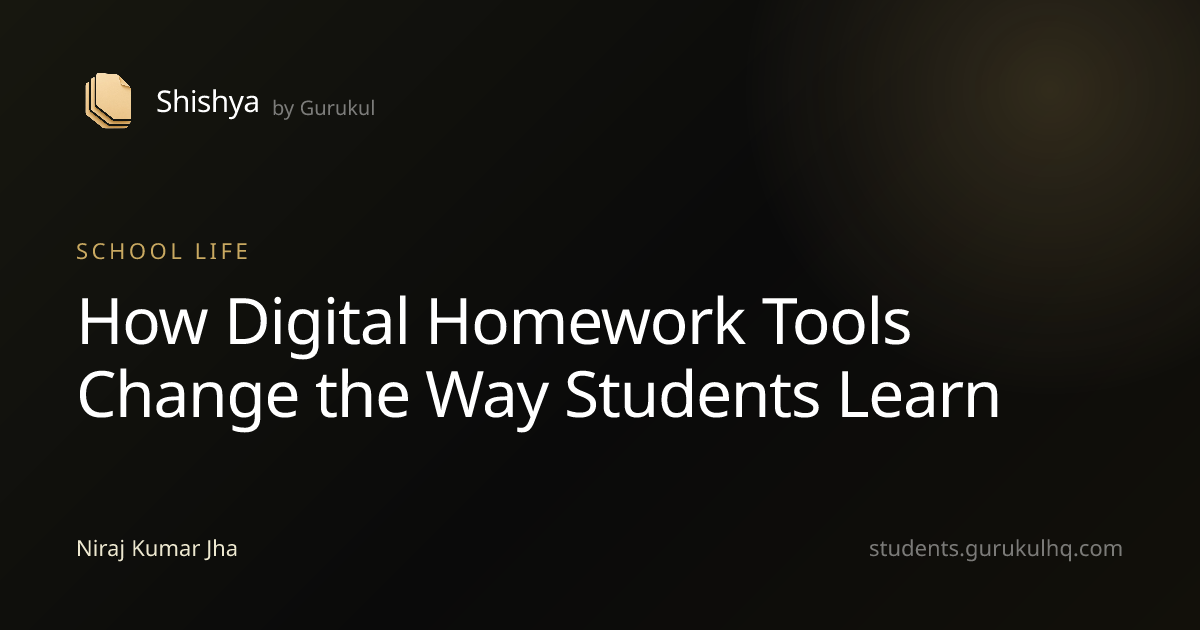 How Digital Homework Tools Change the Way Students Learn